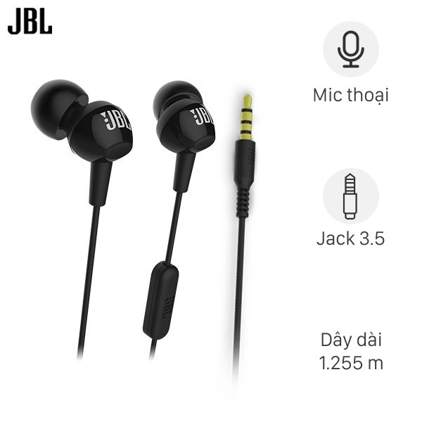 Tai nghe JBL C150SIUBLK